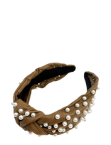 Pipol's Bazaar - Soiree Diadema Light Brown - Galvos juosta - Ruda