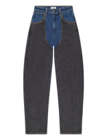 Wrangler - Patched Chap Jeans - Platūs džinsai - Mėlyna