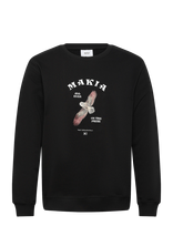 Makia - Bubi Sweatshirt - Megztinis - Juoda