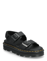 Dr. Martens - Zebzag Sandal Black Pisa - Platforminės basutės - Juoda