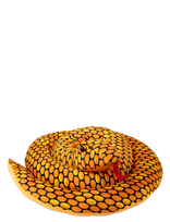 Teddykompaniet - Orm, Xl, Orange - Pliušinis gyvūnas - Oranžinė