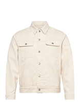 Aimé Leon Dore - Denim Trucker Jacket - Džinsinis švarkas be pamušalo - Kreminė spalva