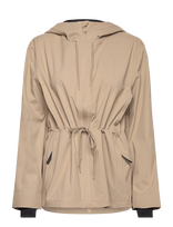 Rains - Suva Hardshell String W Jacket W3 - Lietpaltis - Smėlio