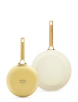 Greenpan - Frypan Set 2Pcs: Frypan 20Cm + Frypan 26Cm - Keptuvė - Kreminė spalva