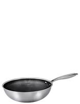 Hâws Santo - Hâws Santo Wok 28Cm Hybrid Coating - Wok keptuvė - Sidabro