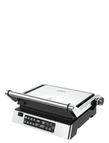 Hâws - Hâws Cg30006 Table Grill / Panini Grill W/ Digital Thermometer 2000W Pfas Free Coating - Skrudintuvas - Sidabro
