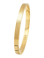 Nialaya - Men's Gold Gentleman Bangle - Apyrankė - Aukso