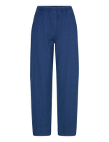 Rue De Tokyo - Palla Indigo Seersucker - Tiesaus kirpimo džinsai - Mėlyna