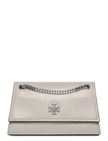 Tory Burch - Kira Turnlock Mini Bag - Rankinė - Pilka