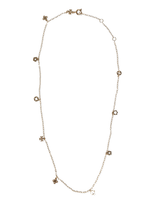 Tory Burch - Kira Clover Charm Necklace - Dailūs karoliai - Aukso
