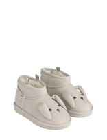 Liewood - Alban Rabbit Shoes - Žieminiai batai užsimaunami - Kreminė spalva