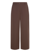 Pieces - Pckamil Hw Wide Pant Noos Bc - Plačios kelnės - Ruda