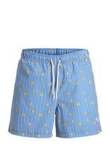 Jack & Jones - Jpstmaui Breeze Mini Stripe Swim Srt Sn - Šortai - Mėlyna