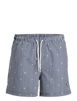Jack & Jones - Jpstmaui Breeze Mini Stripe Swim Srt Sn - Šortai - Tamsiai mėlyna