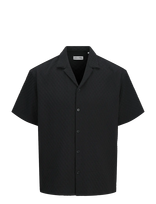 Jack & Jones - Jjsean Resort Shirt Ss - Laisvalaikio marškiniai - Juoda