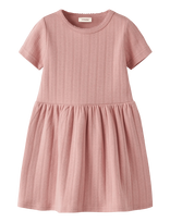 Lil'Atelier - Nmffalina Ss Dress Lil - Suknelė trumpomis rankovėmis - Rožinė
