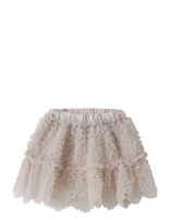 Lil'Atelier - Nmffauna Tulle Skirt Lil - Tiulio sijonas - Smėlio