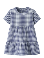 Name It - Nmffenjas Ss Dress - Suknelė trumpomis rankovėmis kūdikiui - Mėlyna