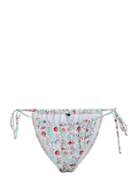 Pieces - Pcbaomi Bikini Tie Bottom Bc - Bikinis su raišteliais šonuose - Marga / raštuota