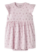 Name It - Nbfficherry Capsl Bodydress - Suknelė trumpomis rankovėmis kūdikiui - Rožinė