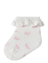 Name It - Nbffutterfly Sock - Kūdikių kojinės - Balta