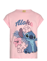 Lilo & Stitch - Tshirt - Marškinėliai trumpomis rankovėmis - Rožinė