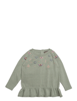 Hanevild - Sandra Blouse - Megztinis - Žalia