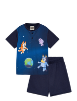 Bluey - Pyjama - Pižamos komplektas - Tamsiai mėlyna