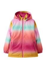 Name It - Nkfpsnow10 Jacket Aop Fo - Parka stiliaus striukė - Rožinė