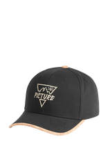 PICTURE ORGANIC CLOTHING - Wakopa Bb Cap - Sportinė kepurė - Juoda