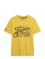 Superdry - Industry Worker Relaxed Tee - Marškinėliai trumpomis rankovėmis - Geltona
