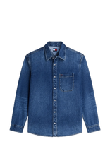 Tommy Jeans - Regular Denim Shirt Ext Cj8039 - Džinsiniai marškiniai - Mėlyna