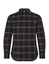 Calvin Klein Jeans - Ls Windowpane Oxford Classic Shi - Laisvalaikio marškiniai - Juoda