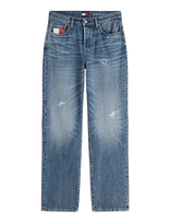 Tommy Jeans - Kira Mr Slim Str Rwb Cbf Cj2054 - Tiesaus kirpimo džinsai - Mėlyna