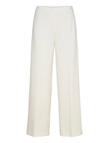 Calvin Klein - Stretch Crepe Travel Pant - Tiesaus kirpimo džinsai - Kreminė spalva