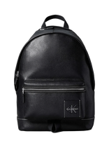 Calvin Klein - Bold Pebble Round Backpack - Casual Backpacks - Juoda