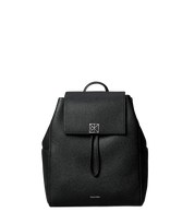 Calvin Klein - Emblem Hw Pebble Backpack - Kuprinė - Juoda