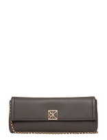 Calvin Klein - Emblem Hw Pebble Clutch - Sankabos - Ruda