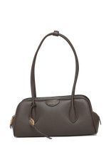 Calvin Klein - Emblem Trio Pebble Shoulder Bag - Rankinė - Ruda