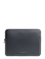 Tommy Hilfiger - Th Micro Flag Laptop Pouch - Kompiuterio krepšys - Tamsiai mėlyna