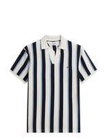Tommy Hilfiger - V Neck Crepe Classic Polo - Marškinėliai trumpomis rankovėmis - Tamsiai mėlyna