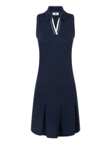 FootJoy - Pleated Dress - Sportinė suknelė - Tamsiai mėlyna