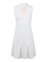 FootJoy - Pleated Dress - Sportinė suknelė - Balta