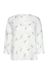 Claire Woman - Cwrikkeliza - Lininiai marškiniai - Balta
