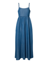 Selected - Slfjanna Regular Sl Ankle Dress B - Ilga suknelė - Mėlyna