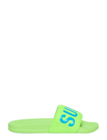 Superdry - Superdry Pool Slide - Baseino šlepetės - Žalia