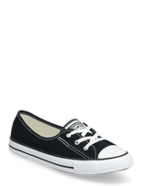 Converse - Chuck Taylor All Star Ballet Lace - Sportiniai žemapadžiai sportbačiai - Juoda