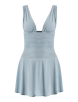 OW Collection - Alba Mini Dress - Trumpa suknelė - Mėlyna