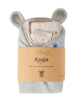 ISBJÖRN Of Sweden - Koala Cozy Kit Baby - Bodžių rinkinys - Pilka