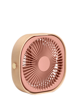 PRINTWORKS - Table Fan - Fantastic Wood, Dusty Pink - Air Purifier - Rožinė